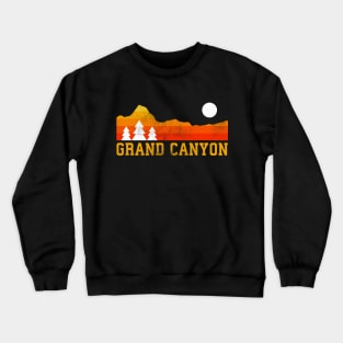 grand canyon national park retro vintage Crewneck Sweatshirt